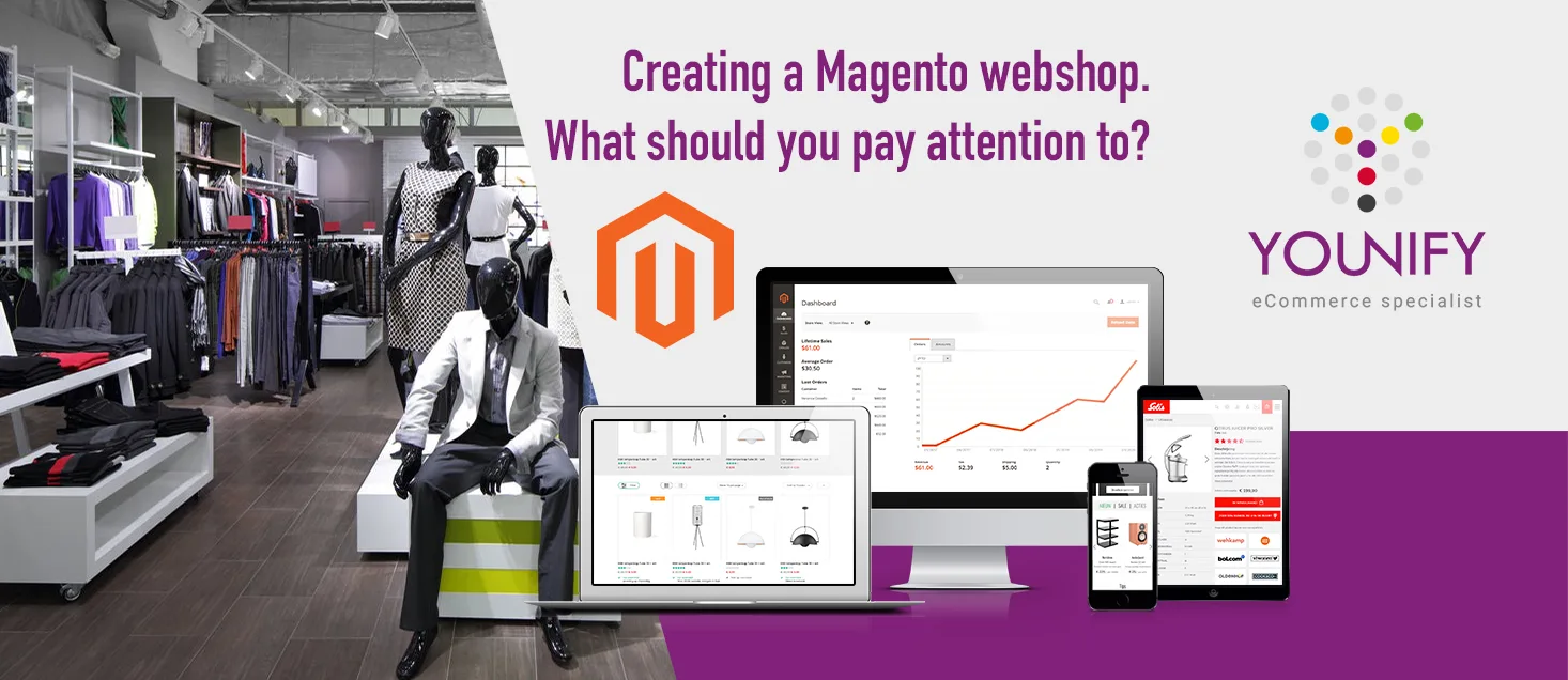 Magento Webshop Building Blog Banner